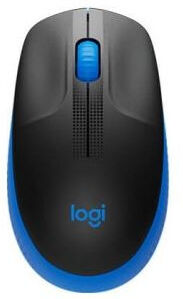 Logitech Maus M190 Wireless Wireless Schwarz Blau, Neu