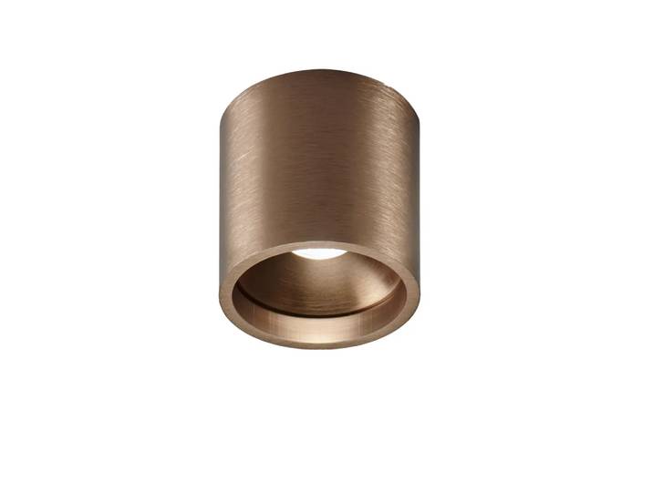 Light-Point Solo Round spotlight Rose gold, 2700 kelvin