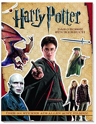Harry Potter Stickerbuch: Über 300 Sticker aus allen 8 Filmen! - Preis vom 13.10.2026 11:25:28 h