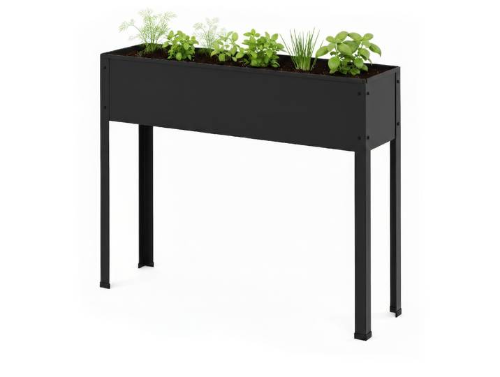 Hochbeet Stahl 100 x 27 x 80 cm
