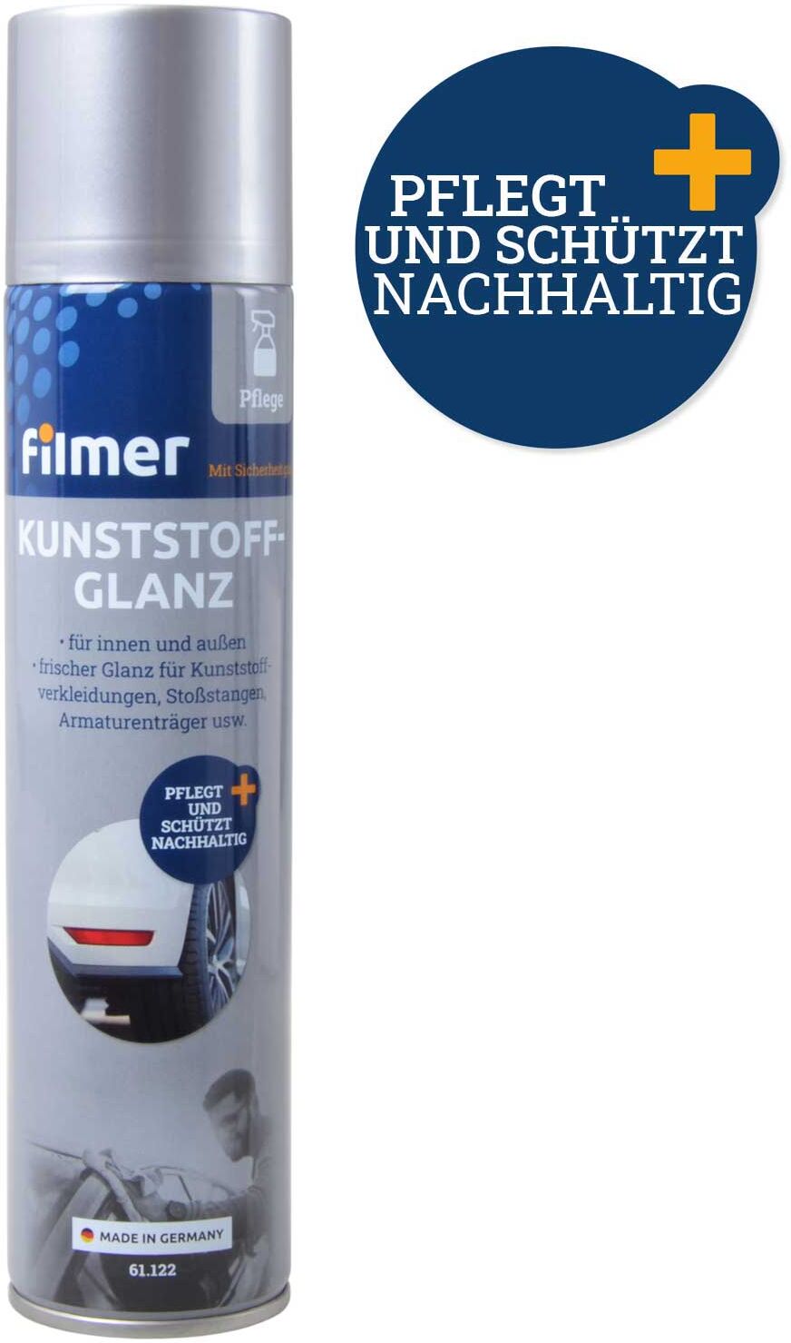 Filmer Kunststoffpflegemittel Kunststoffglanz-Spray [300 Ml] 61122 0.3l