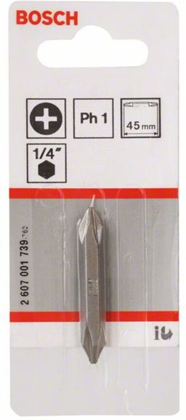 Bosch Doppelklingenbit PH1 PH1 45 mm (2607001739)