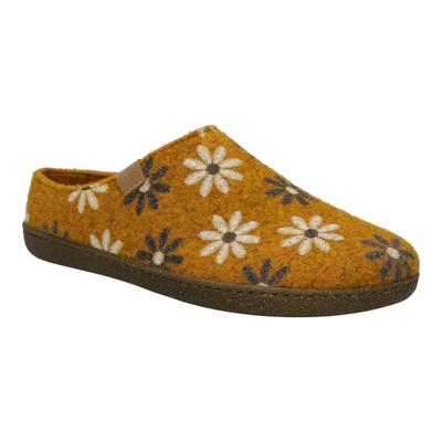 Hausschuh JOSEF SEIBEL "Jill 14, orange", Damen, Gr. 38, orange, Obermaterial: 100% Textilmaterial TEXMAT., Schuhe Hausschuh