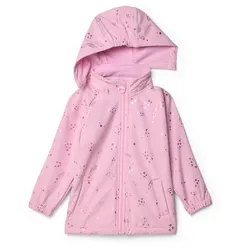 Tchibo - Kinder-Softshelljacke - Mädchen - Gr. 98/104 - silber/print