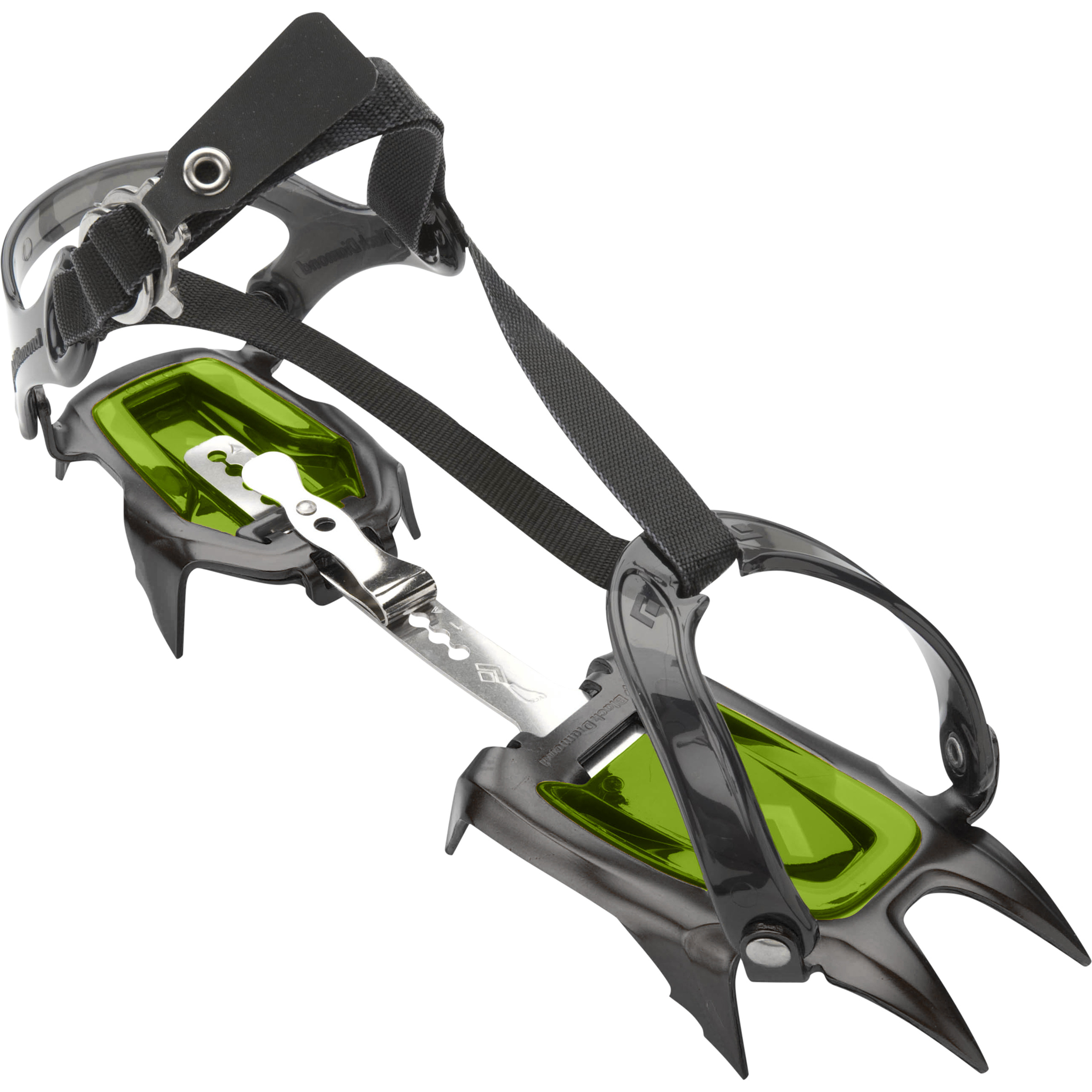 Black Diamond Neve Strap Steigeisen Steigeisen gruen Bergsteigen | Hochtour