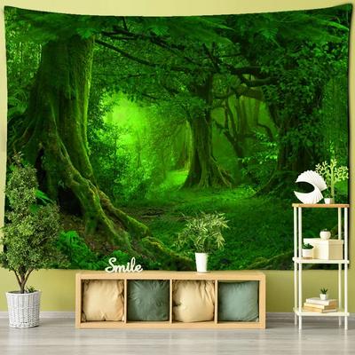Uplift Treasures Mystical Forest Tree Wall Tapestry 17 59.06 51.18 In