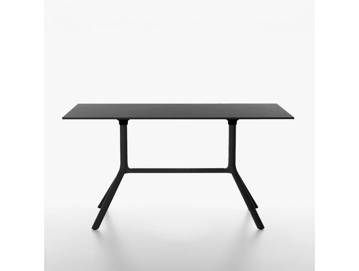 Tisch klappbar Plank Miura 140x70 cm, Schwarz, Rechteckig, Neu - Perfekt für Meetings