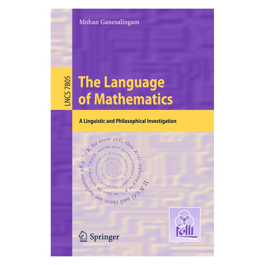 Springer The Language of Mathematics (Englisch, Softcover, Mohan Ganesalingam) (55515483)