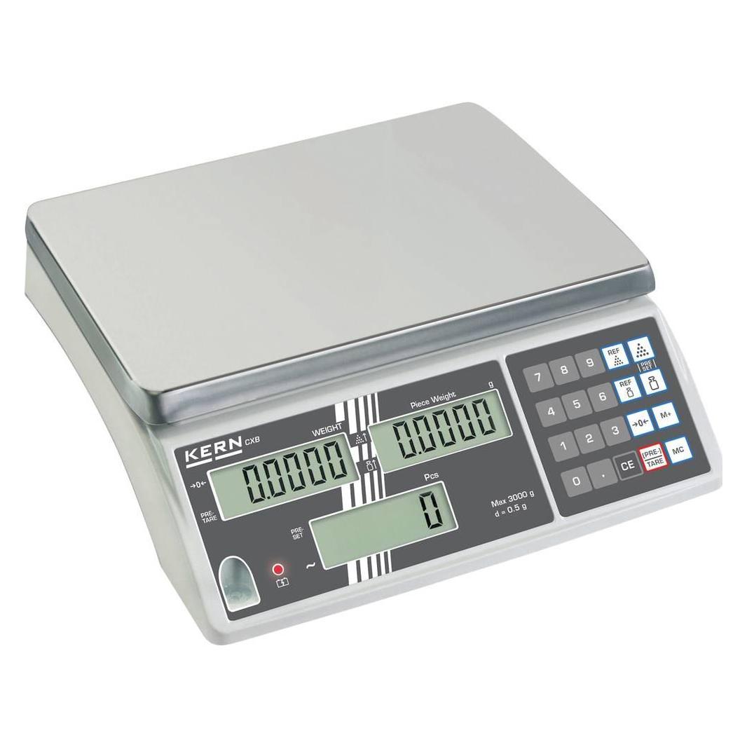 Kern CXB 30K10NM+C Zählwaage kalibriert DAkkS-akkreditiertes Labor (CXB 30K10NM+C)