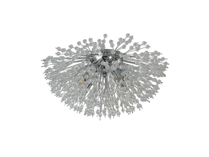 Design plafondlamp Sunburst Ø 29cm chroom Searchlight - 83420-4CC