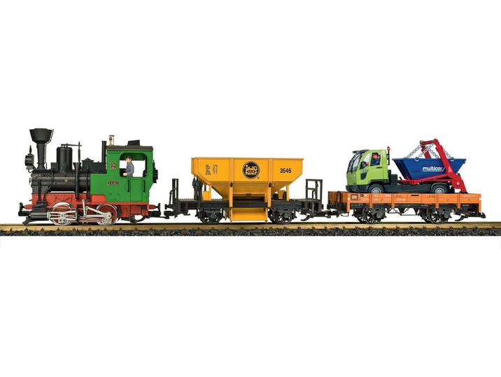 LGB Modelleisenbahn-Set LGB Startset Güterzug 230 Volt - 70403, Spur G
