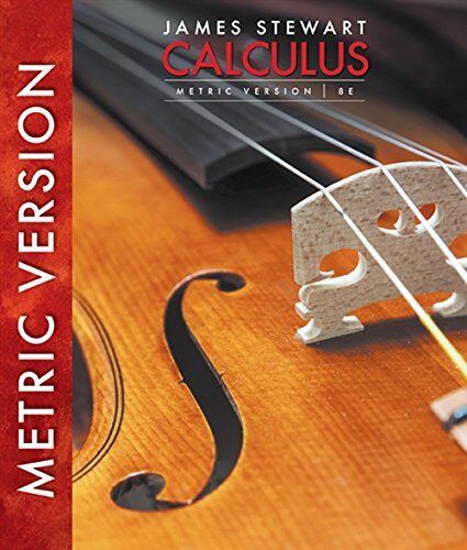 James Stewart - Calculus, International Metric Edition (International Metric Version) - Preis vom 09.10.2026 07:28:09 h