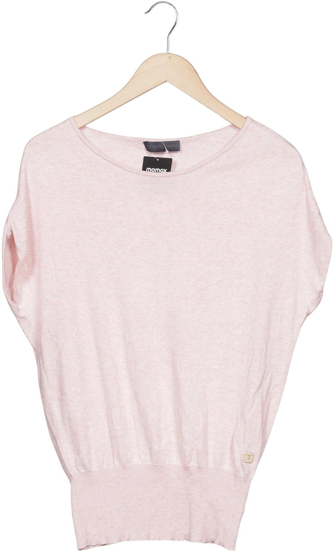 Trussardi Damen Pullover, Pink, Gr. L, kein / Etikett - Second Hand