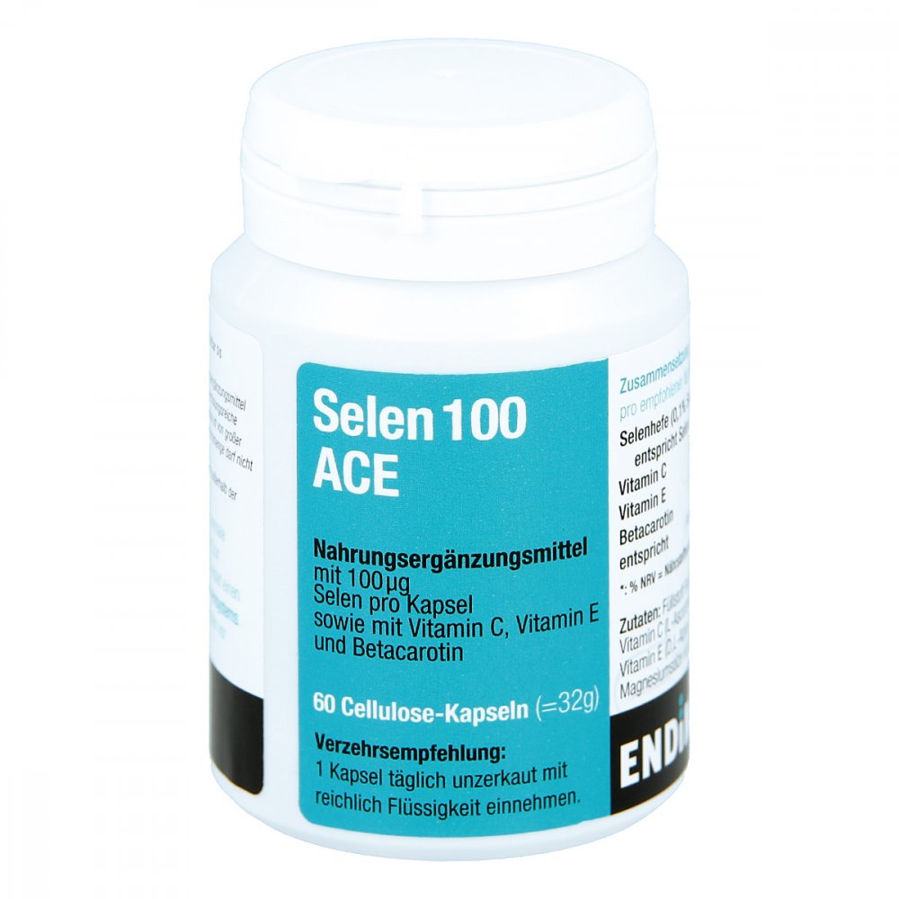 ENDIMA Vertriebsgesellschaft mbH Selen 100 Ace Kapseln 04916411