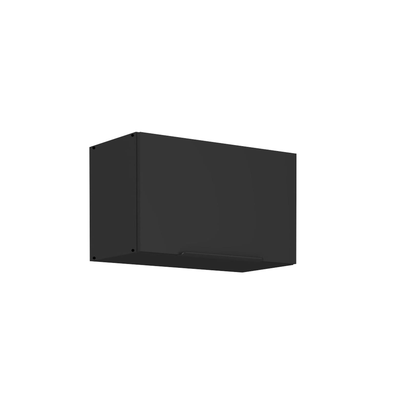 Küchen Kurzhängeschrank 60 cm SIENA Schwarz Küche Küchenzeile Küchenblock