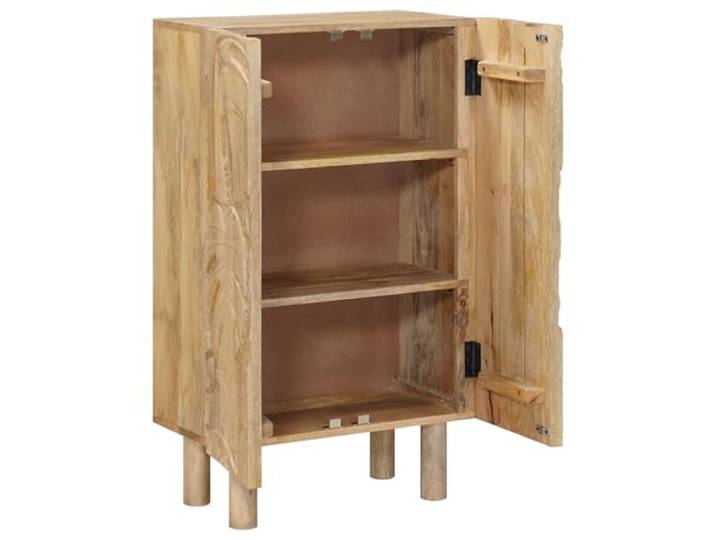PUGYNBK Hohes Sideboard, 53 x 30 x 90 cm, Massivholz Kompaktes Wohnzimmermöbel, hohes Regal, Montage erforderlich, Innengebrauch