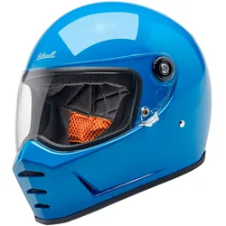 Biltwell Lane Splitter, Integralhelm - Blau - M