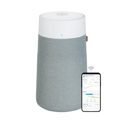 Blueair Pure 3450i Max luchtreiniger voor grote ruimtes, Blauw