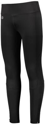 Holloway 221398 Athletic Women's High Rise Tech Tight in Black size 2XLT   Polyester/Spandex Blend
