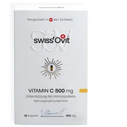 SWISSOVIT Vitamin C 500 mg Immunschutz Kapseln 30 St