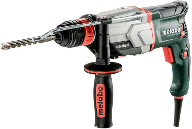 Marteau combiné Metabo KHE 2660 Quick avec mandrin Quick Metabo ; metaBOX 145 L (600663500)