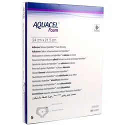 Aquacel Foam Adhäsiv Sakral 21,5x24 cm V 5 St