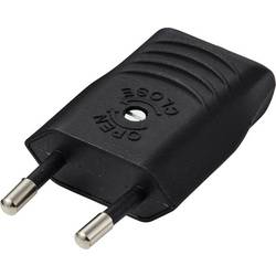 Sygonix SY-7279264 Eurostecker Plastik 230 V/AC Schwarz