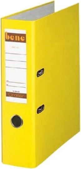 bene No.1 Power Ordner gelb Kunststoff 8,0 cm DIN A4