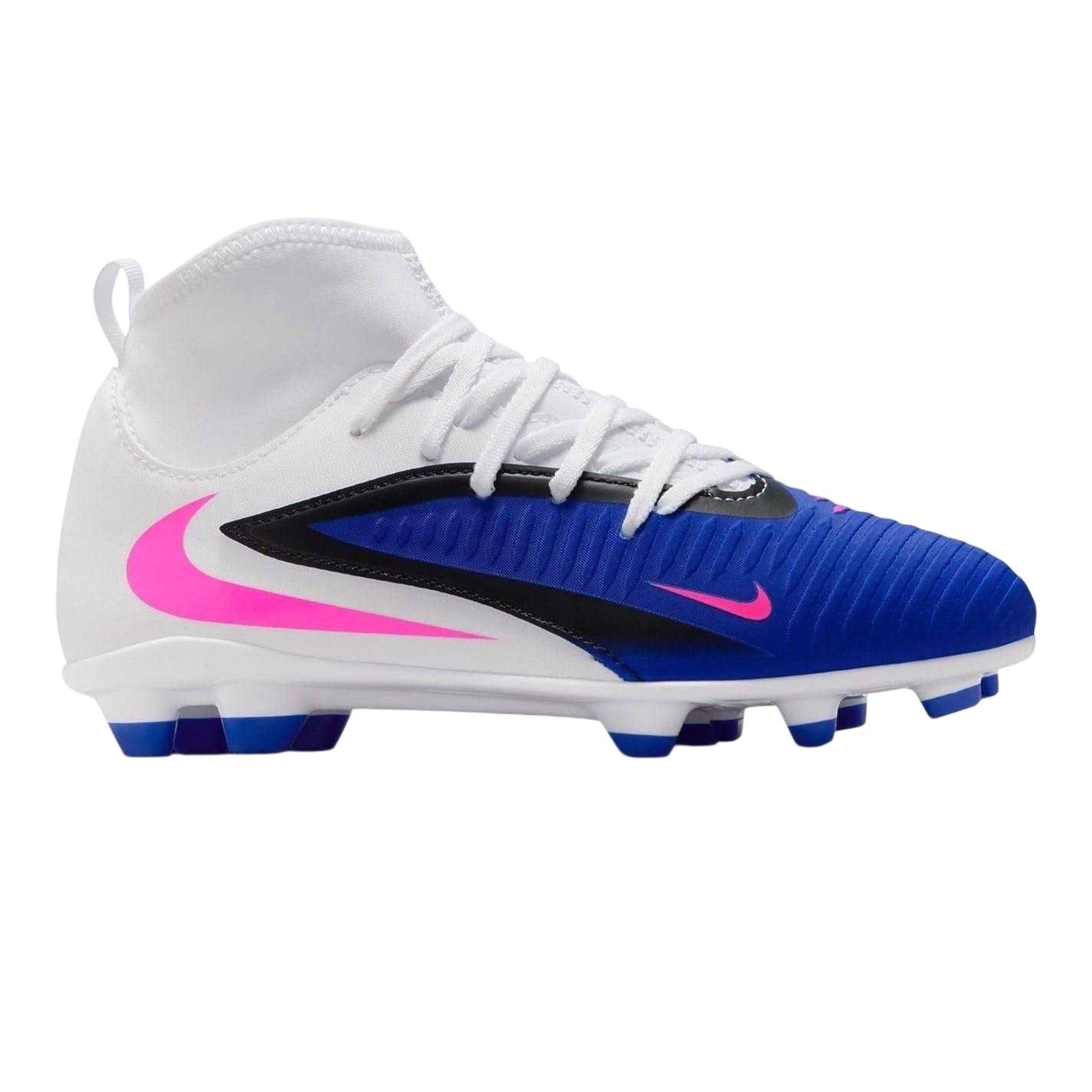 Nike - "Phantom 6" Fußball-Stiefel für Kinder (Blau/Weiß/Pink)