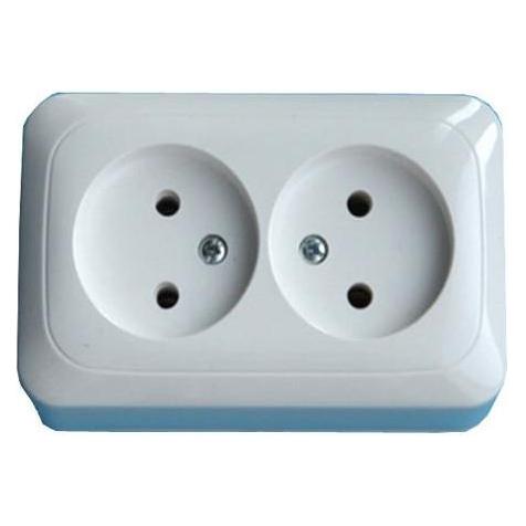 Liregus DOUBLE SOCKET WHITE PKL10-009 (33038699)