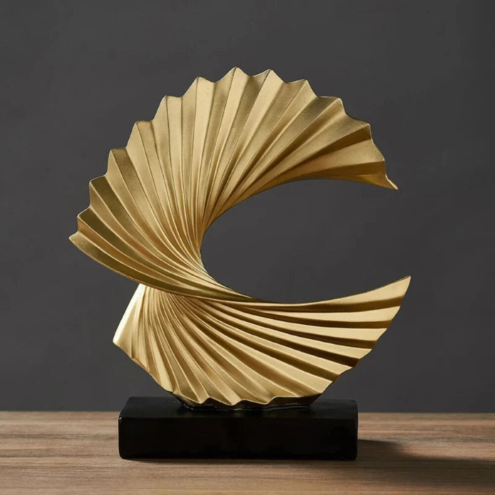 Fairmont Park Adbiel Figurines & Sculptures Gold 28cm H X 24cm W X 10cm D