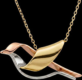 Edenly Lâ€™Envol Halskette â€“ 18 Karat Tricolor-Gold