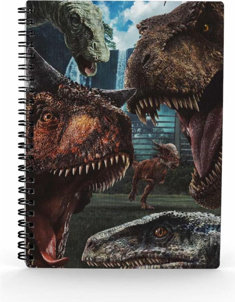 Libreta Efecto 3d Selfie Jurassic World Sd Toys Talla Única Unisex