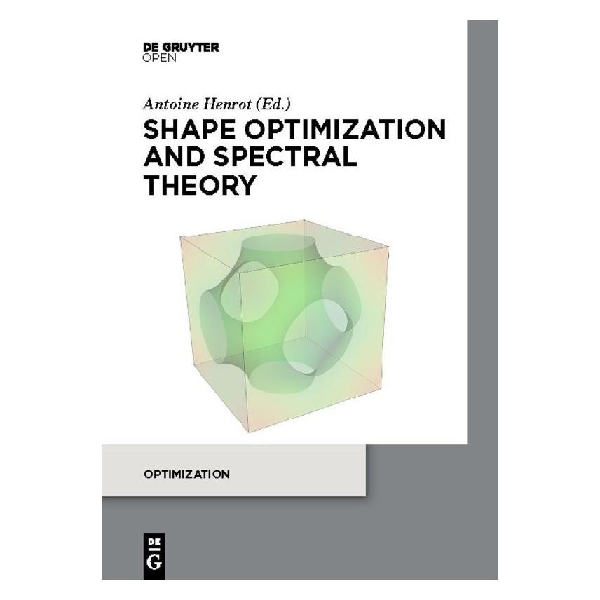 De Gruyter Henrot:Shape optimization and spectral (Englisch, Hardcover, Antoine Henrot) (67764604)