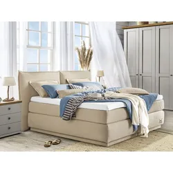 Boxspringbett SANSIBAR VINTERDAL (LF 180x200 cm) - Bezug: Stoff - LF 180x200 cm