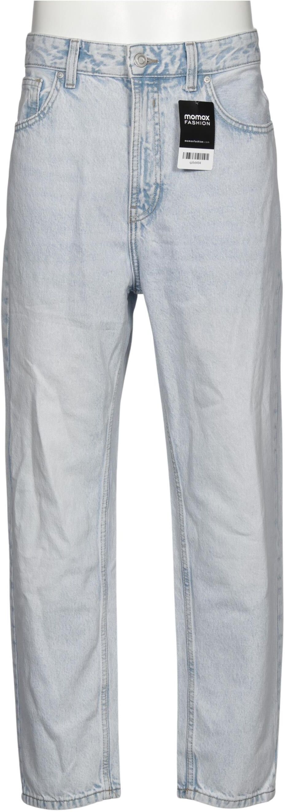 bershka Herren Jeans, Hellblau, Gr. W31, Baumwolle - Second Hand