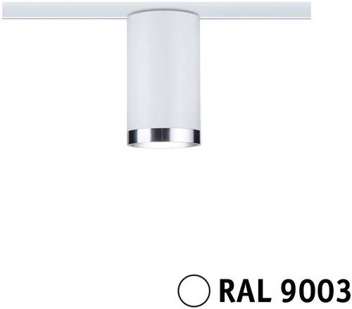 Paulmann Tube Hochvolt-Schienensystem-Leuchte URail GU10 Signal-Weiß