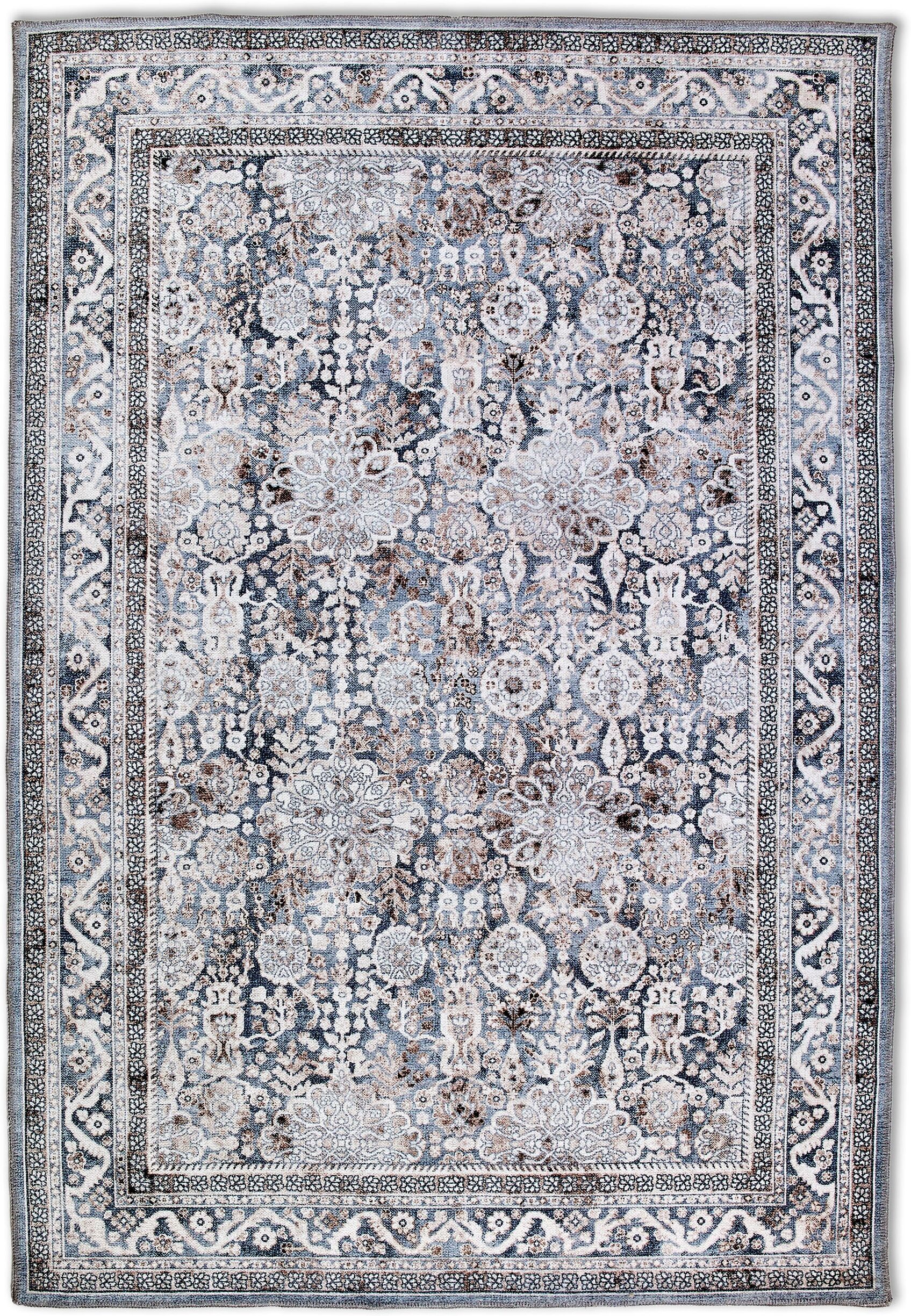 Teppich ASTRA "Piper 251", bunt (grau), B:120cm H:6mm L:180cm, Kunstfaser, Teppiche, Teppich, Flachgewebe, Orient Optik, Fussbodenheizungsgeeignet, Wohnzimmer grau B : 120cm 1 Stk., 6mm, L: 180cm