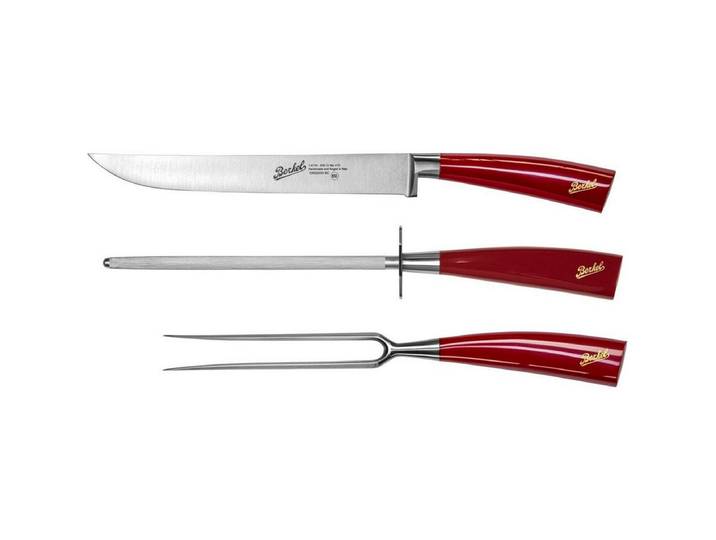 Berkel Zubereitungsmesser Elegance Red Roast-Set 3-tlg.