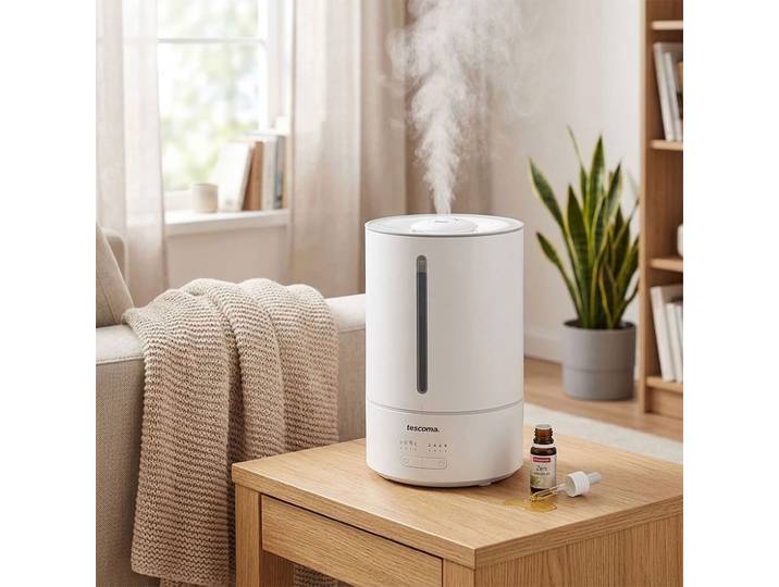 Ultraschall-Luftbefeuchter, 4,6 l, weiss
