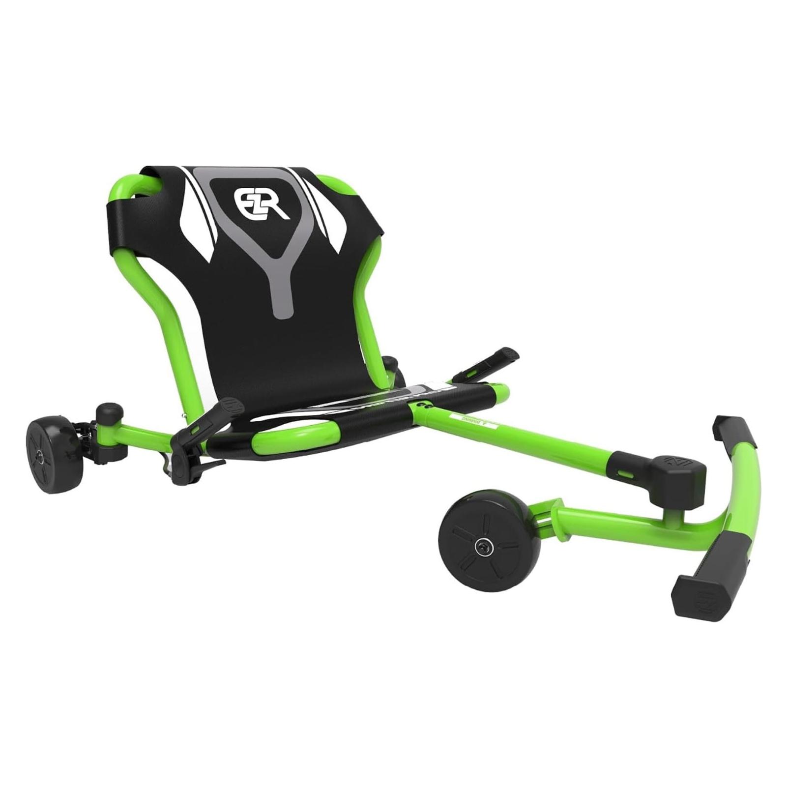EzyRoller Drifter Pro X Pojazd gokart napędzany nogami driftingowy 10 lat+ Green (EZDPRO1XG)