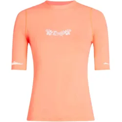 O'Neill Skins SS Rashguard Damen Funktionsshirt orange