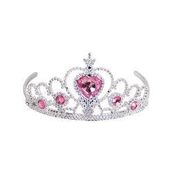 holzspielerei Diadem farbig rot 279985