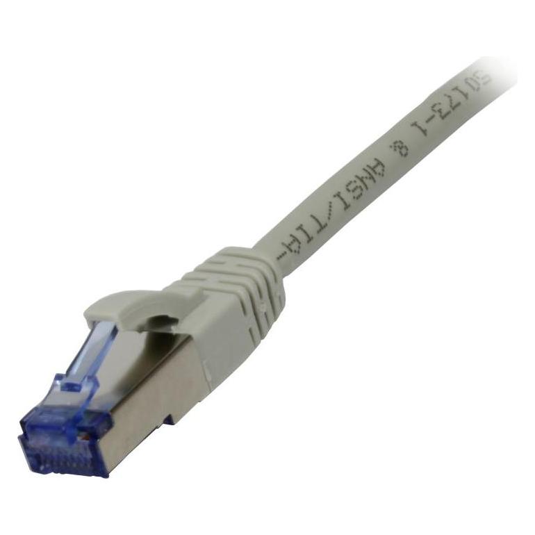 Synergy 21 Patchkabel RJ45 CAT6A 500Mhz 5m grau S-STP S/FTP Komponent getestet AWG26 (S/FTP, CAT6a, 5 m) (S217116)