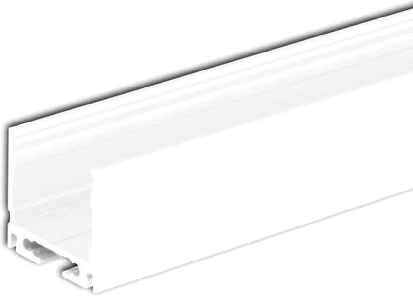 Isoled Led Aufbauprofil Surf16 Aluminium Weiß Pulverbeschichtet, Ral9010, 200cm