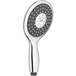 GROHE Handbrause Vitalio Rain 130, 26107000, verchromt, mit 4 Strahlarten, Ø 13 cm