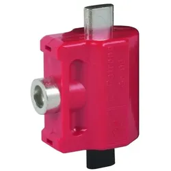 Dehn 745302 Erdungspatrone NH Gr. 00 teilisoliert m. Anschlussgewinde M10 EP NH00 TI M10 EPNH00TIM10