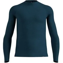 ODLO Herren Bodies (Unterwäsche) lg.Arm He/Uni SEAMLESS PERFORMANCE WOOL, Größe S in Bunt Bunt