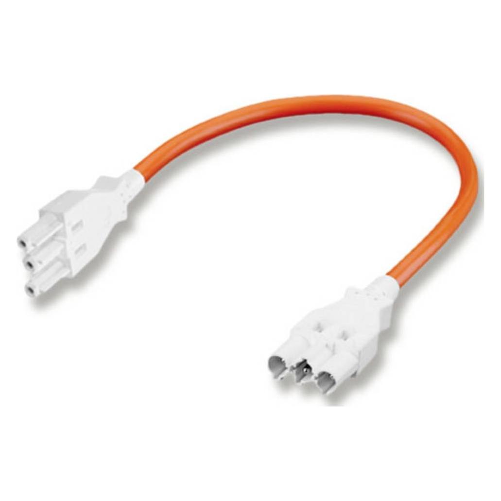 Finder Verbindungsleitung 07L.55.082 Orange, Weiss 230 V/AC (L x B) 800 mm x (07L.55.082)