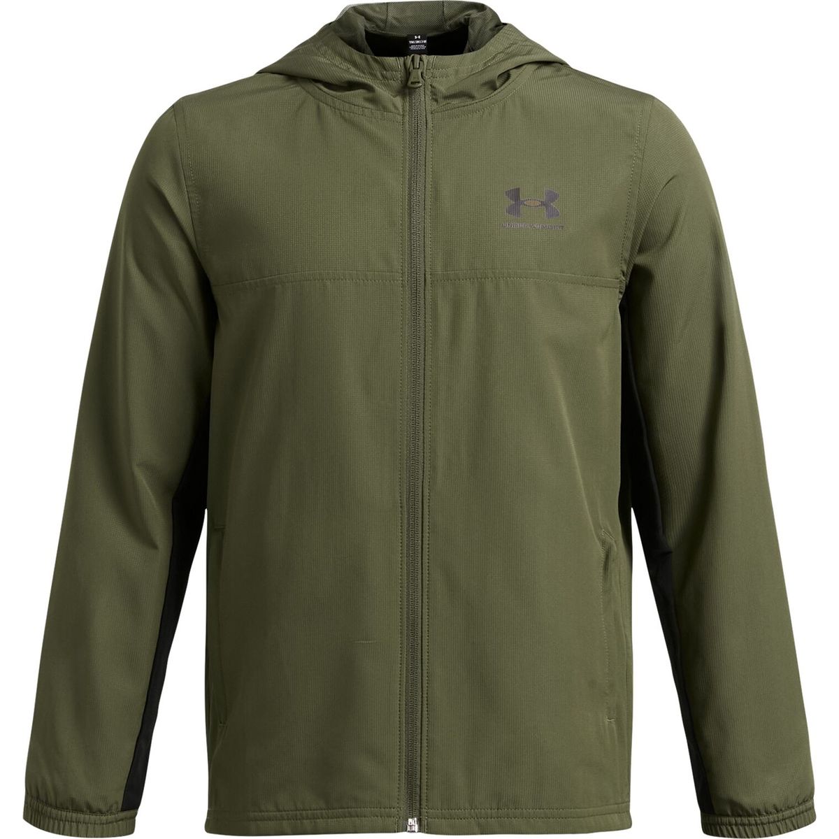 Under Armour B Rival Wvn Jacket green black (390) S 1390154-390-YSM